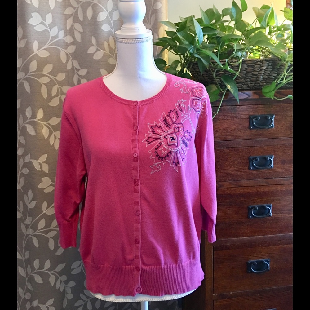 Izod cardigan size 1X